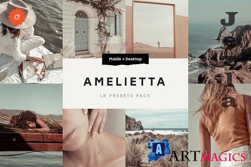 CreativeMarket - Amelietta  6 Lightroom Presets 5179174