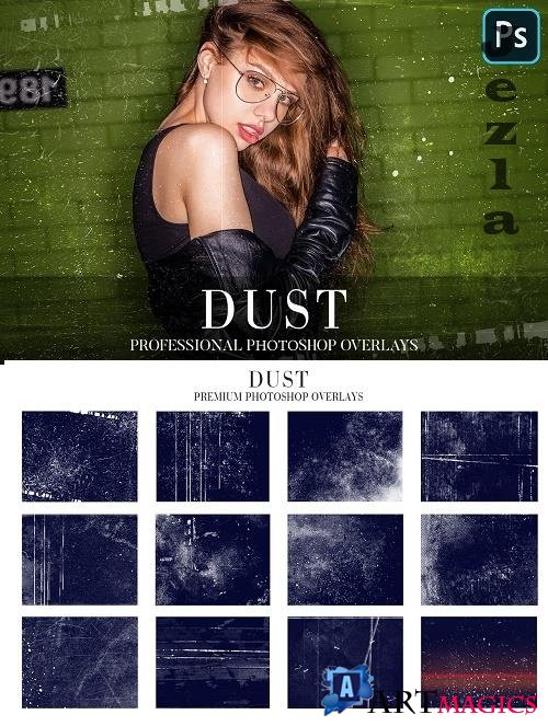 CreativeMarket - Dust Overlays Photoshop 4936374