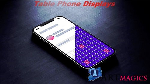Wooden Table Phone Displays 848418 - Project for After Effects