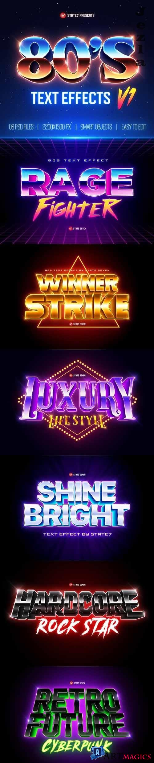 GraphicRiver - 80s Text Effects V1 29259774