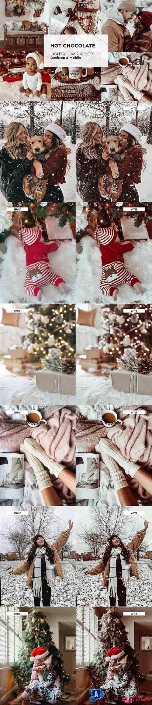 CreativeMarket - Christmas Hot Chocolate LR Presets 5642298