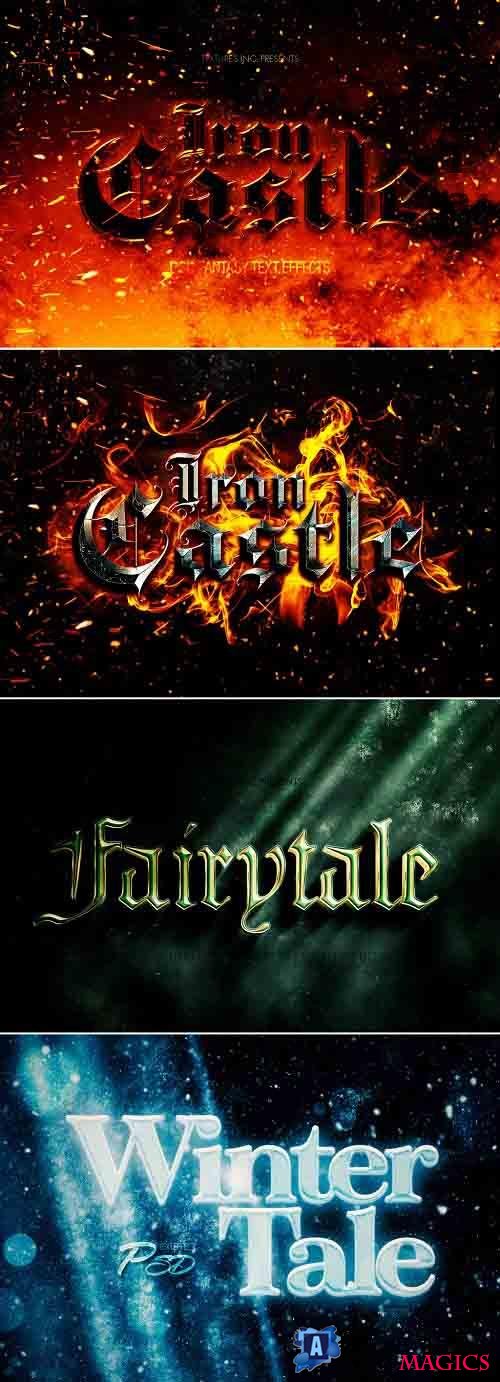 Fantasy Text Effects Bundle 393404413