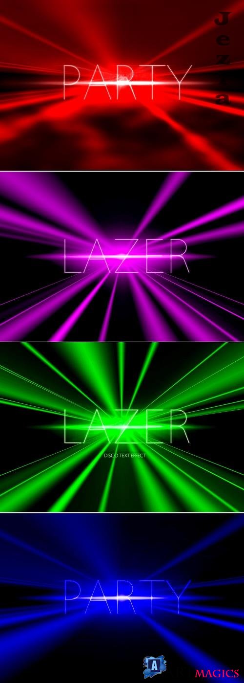 Lazer Text Effect 393402050