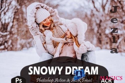 10 Snowy Dream Photoshop Actions and ACR