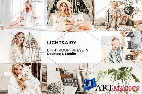 CreativeMarket - Light and Airy Lightroom Presets 5642263