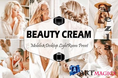 10 Beauty Cream Mobile Lightroom Presets