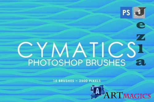 15 Cymatics Photoshop Stamp Brushes