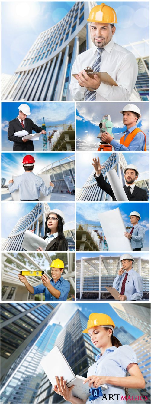 Architecture and construction concept stock photo