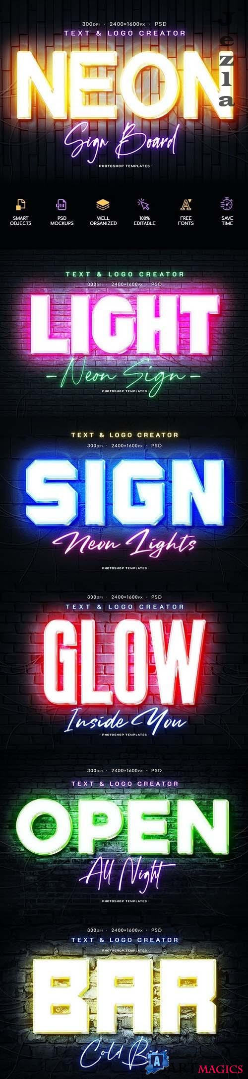 GraphicRiver - Neon Signboard 29848557