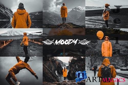 Moody Actions & Presets - Aesthetic Serie