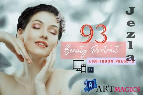CreativeMarket - 93 Beauty Portrait Lightroom Presets 5758242