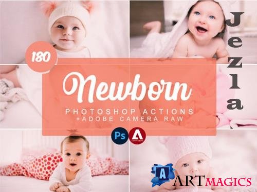 Newborn Photoshop Actions and ACR Preset