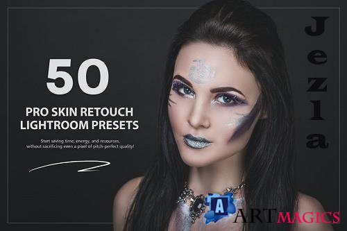 50 PRO Skin Retouch Lightroom Presets