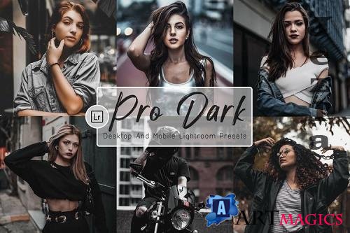 8 Pro Dark Mobile and Desktop Lightroom Presets - 1170640