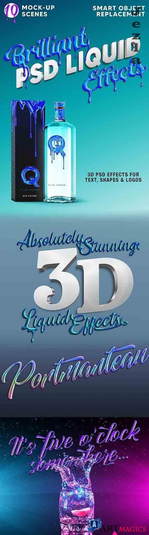 GraphicRiver - Brilliant 3D Liquid Effects 29944215