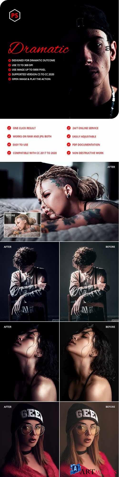 GraphicRiver - Dramatic Photoshop Action 29826599