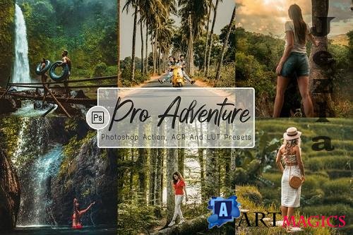 07 Pro Adventure Photoshop Actions, ACR, LUT Presets - 1215665