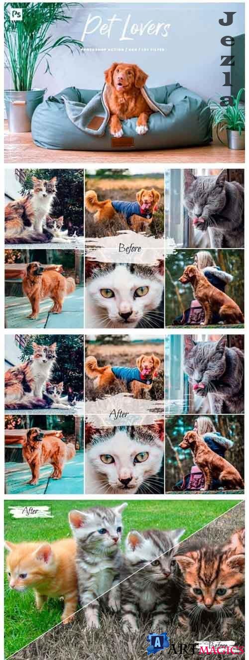 10 Pet Lovers Photoshop Action, ACR, LUT Presets