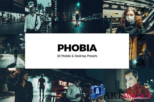20 Phobia Lightroom Presets & LUTs - 5905663