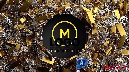 Money And Gold Bright Logo Opener 864715 - Project for After Effects