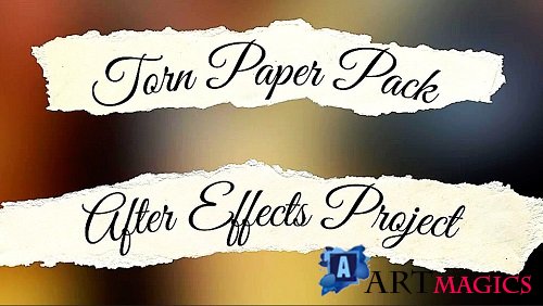 Torn Paper Pack 866321 - Project for After Effects