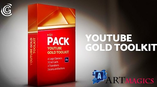 Youtube Gold Toolkit 877505 - Project for After Effects