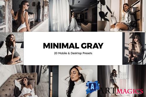 20 Minimal Gray Lightroom Presets - 5914238