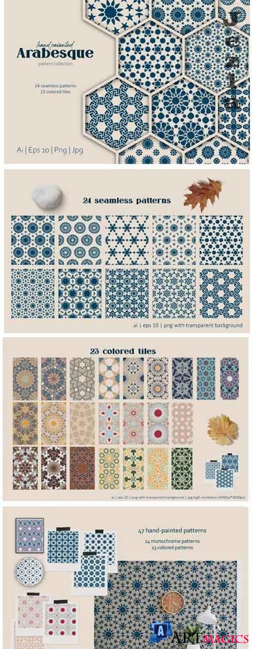 Arabesque: Islamic art patterns - 5790171