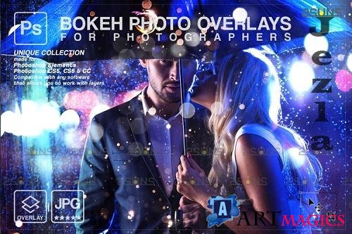 Sparkler wedding overlay & Photoshop overlay, Bokeh light V6- 1213419