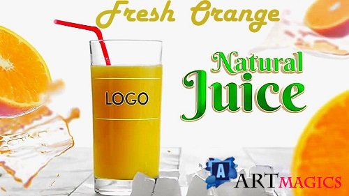 Fresh Orange Juice 885680 - Project for After Effects