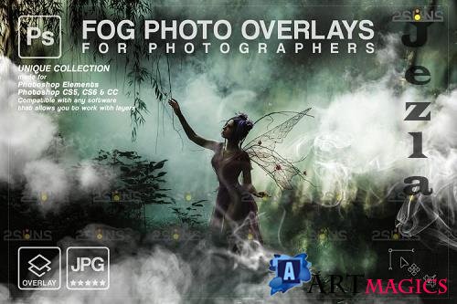 White smoke bomb overlay & Fog overlay, Photoshop overlay V3 - 1213430
