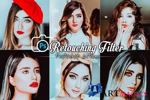 Retouching Filters Photoshop Actions