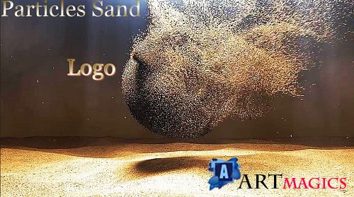 Particles Sand Logo V1 899615 - Project for After Effects