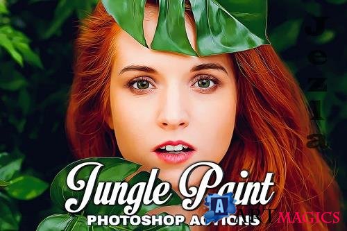 Jungle Painting Photoshop Action