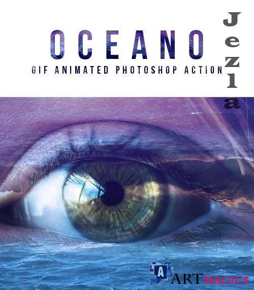 GraphicRiver - Gif Animated Oceano Photoshop Action - 20116872