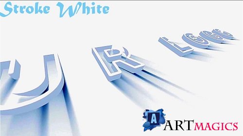 Stroke White Logo Reveal 913384 - Project for After Effects