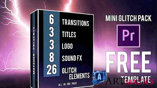 Mini Glitch Pack 83972 - Premiere Pro Templates