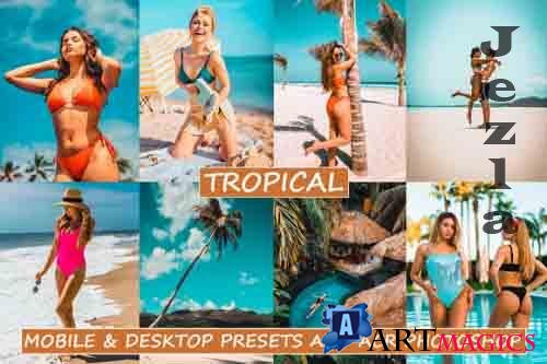 Tropical Lightroom Presets and Acr Photoshop