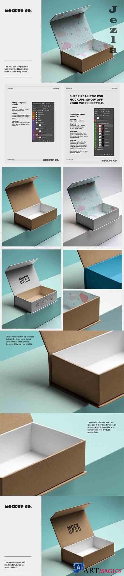 CreativeMarket - Premium Box Mockup 5996635