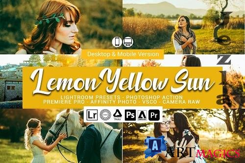 Lemon Yellow Sun Lightroom Presets - 5157303