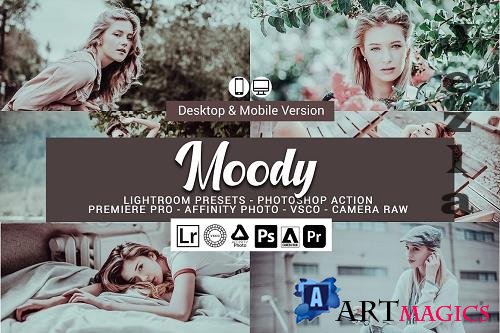 Moody Lightroom Presets - 5157321