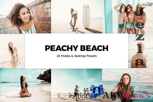20 Peachy Beach Lightroom Presets - 6132129
