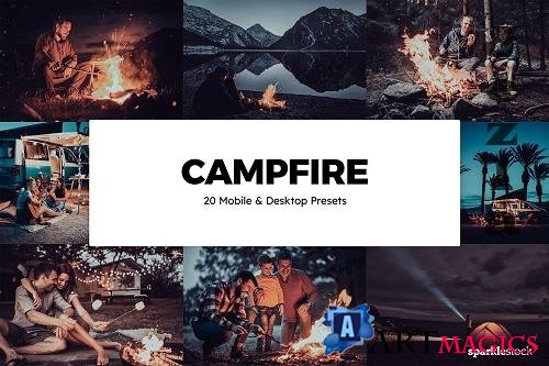 20 Campfire Lightroom Presets & LUTs - 6216572