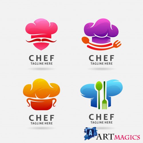 Chef logo vector design