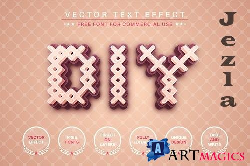 DIY - editable text effect - 6257662