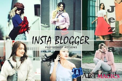 Insta Blogger Photoshop Actions - 6264568