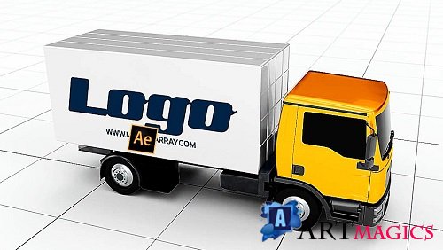 Truck Logo 621 - Project for After Effects