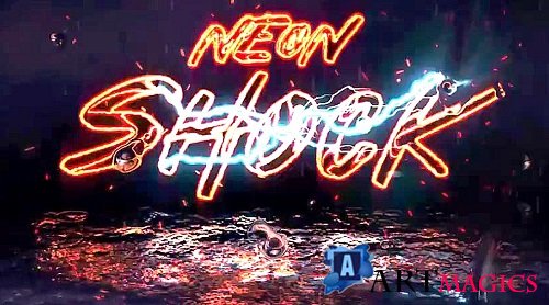 Neon Shock Title/Logo Reveal 628715 - Project for After Effects