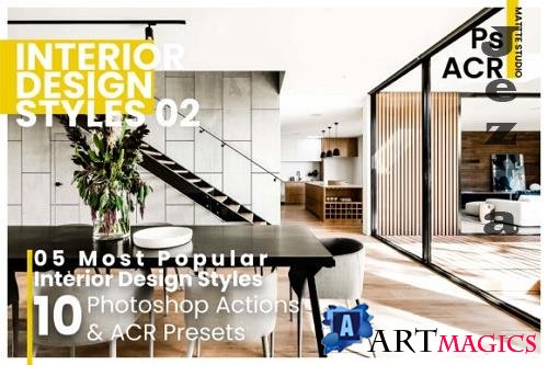 10 Interior Design Styles 02 Photoshop Actions And ACR Presets