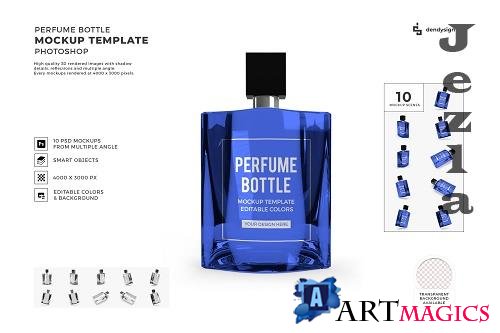Perfume Bottle Mockup Template Bundle - 1463550